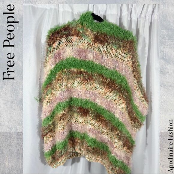 FREE PEOPLE FAIRYTALE COCOON KIMONO IN SUGAR PLUM NWT OS - Picture 7 of 9